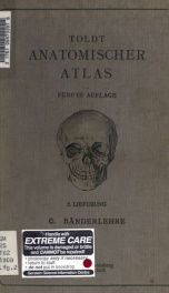 Anatomischer Atlas für Studierende und Ärzte. Unter Mitwirkung von Allois Dalla Rosa 2_cover