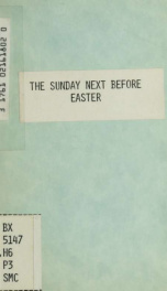 The Sunday next before Easter, commonly called Palm Sunday_cover