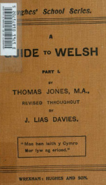 A guide to Welsh, part I_cover