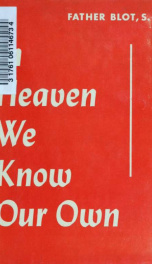 In heaven we know our own : or, Solace for the suffering_cover