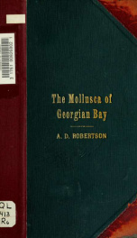 The mollusca of Georgian Bay_cover