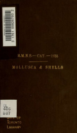 List of Mollusca and shells in the collection of the British Museum, collected and described by Eydoux and Souleyet_cover