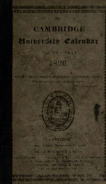 Calendar 1826_cover