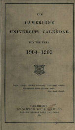 Calendar 1904-05_cover