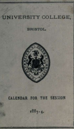 Calendar 1883-84_cover