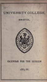 Calendar 1885-86_cover