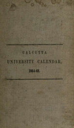 Calendar 1864-65_cover