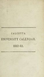 Calendar May 1882-83_cover