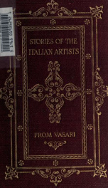 Stories of the Italian artists from Vasari_cover