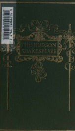 The complete works of William Shakespeare : with a life of the poet, explanatory foot-notes, critical notes, and a glossarial index 1_cover