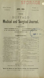 Buffalo Medical Journal Jun 1880_cover