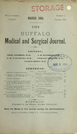 Buffalo Medical Journal mar 1880_cover