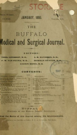 Buffalo Medical Journal Jan 1880_cover