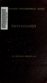 Psychology : empirical and rational_cover