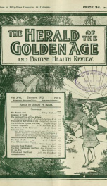 Herald of the Golden Age Jan 1913_cover