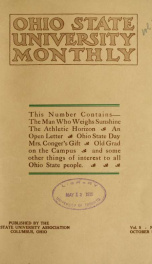 Ohio State University Monthly 5, no.2_cover