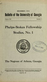 Phelps-Stokes fellowship studies 1_cover
