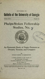 Phelps-Stokes fellowship studies 7_cover
