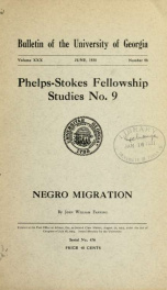 Phelps-Stokes fellowship studies 9_cover