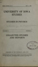 Studies in physics first vol 61_cover