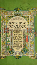 Notre Dame scholastic (Diamond jubilee no.)_cover