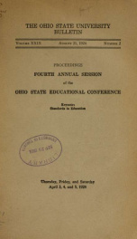 Ohio State educational conference. Proceedings 29, no.2_cover