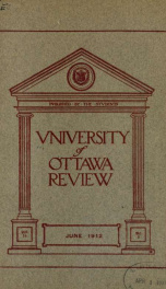 University of Ottawa Review 14, no.9_cover
