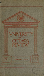 University of Ottawa Review 14, no.4_cover