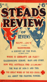 Stead's Review september/october 1914_cover
