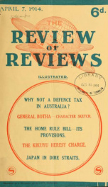 Stead's Review april 1914_cover