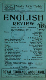 English Review 09 1919_cover