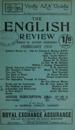 English Review 02 1919_cover