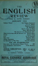 English Review 01 1918_cover