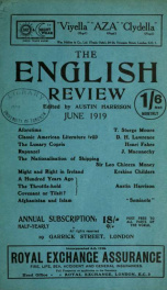 English Review 06 1916_cover