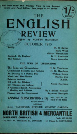 English Review 10 1915_cover