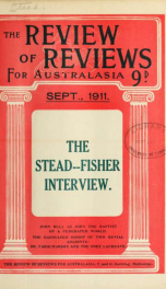 Stead's Review 09 1911_cover