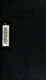 Essays on mathematical education_cover