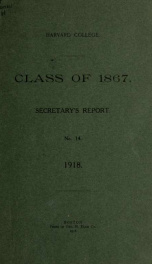 Secretary's report no.14_cover