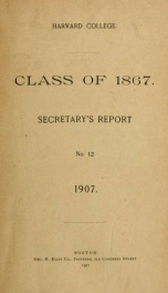 Secretary's report no.12_cover