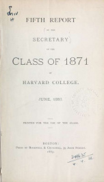 Report of the Class of 1871 no.5_cover
