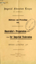 Addresses and proceedings 3 1910_cover
