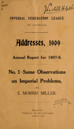 Addresses and proceedings 1 1909_cover