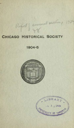 Annual report 1904-05_cover
