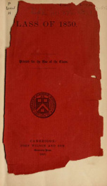 Class of 1850_cover