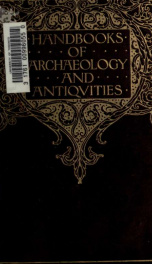 A handbook of Greek sculpture_cover