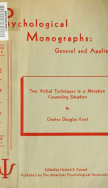 Psychological monographs : general and applied 62 no 7_cover