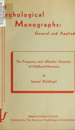 Psychological monographs : general and applied 62  no 4_cover