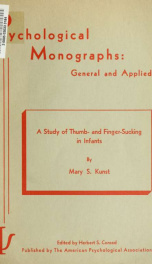 Psychological monographs : general and applied 62 no 3_cover