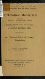 Psychological monographs : general and applied 42 no 4_cover