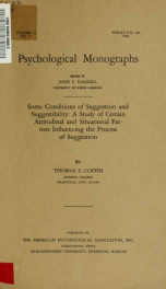 Psychological monographs : general and applied 53 no 4_cover